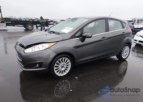 2016 Ford Fiesta Titanium z USA, uszkodzony, nr VIN 3FADP4FJ9GM188356